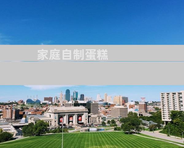 家庭自制蛋糕